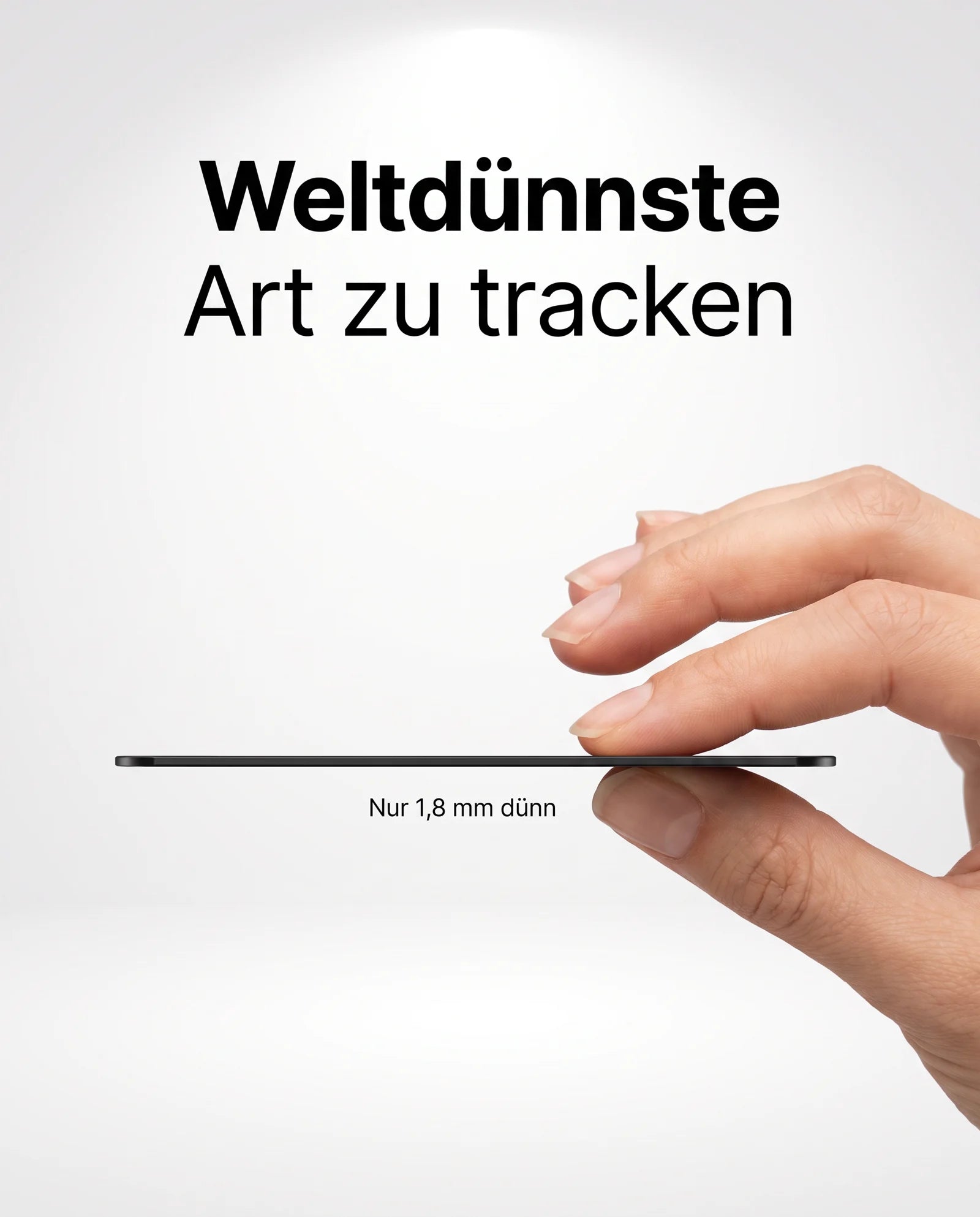 Orvik Tracker-Karte ist nur 1.8 Millimeter duenn