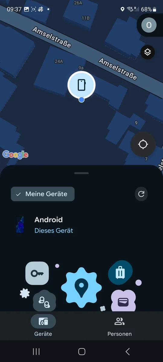 Find Hub öffnen