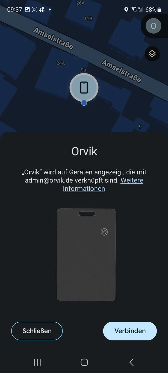 Im Pop-up „Verbinden“